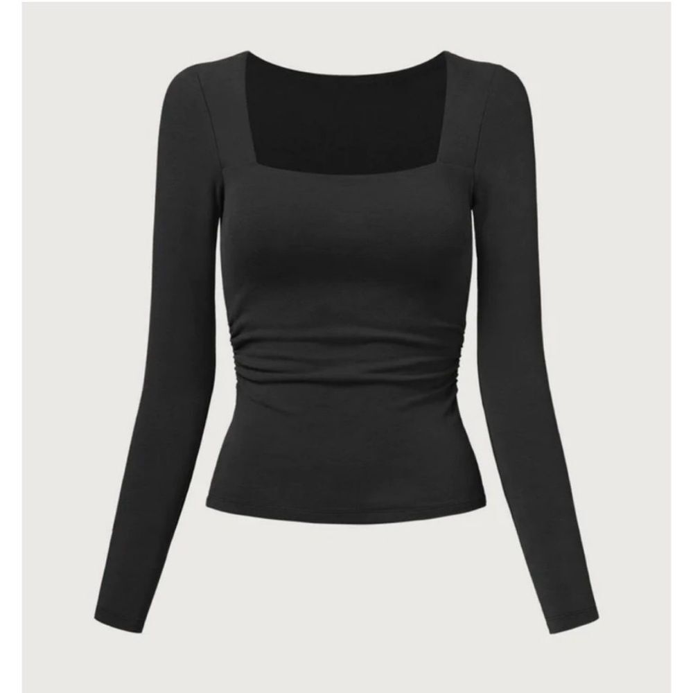 OGL Ecco Square neck Brami soft viscose acrylic top